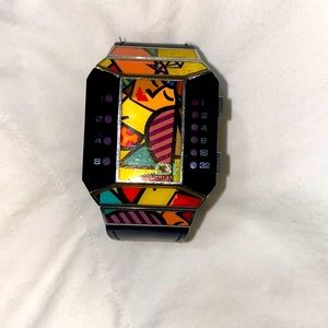 Romero Britto Digital Watch